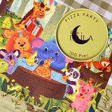 Pizza Party | 100 Piece Jigsaw Puzzle