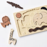 Safari Animals | Wooden Tray Puzzle