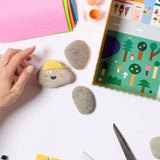 Rock Painting Kit for Kids - Cool Faces