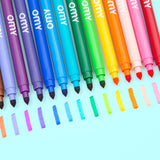 16 Ultra-Washable Markers - Dual Tip