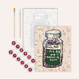 I’m Tired & In Pain | Paint-by-Number Kit: 11x14 in.