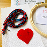 You Don't Have To Go Home | Cross Stitch Kit