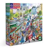 Paris Bookseller | 1,000 Piece Square Puzzle