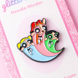 Cartoon Girl Needle Minder Magnet
