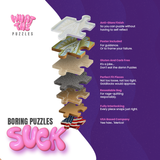 Fuck Off Flowers | 1,000 Piece Jigsaw Puzzle