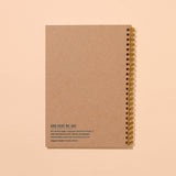 A5 Letterpress Spiral Notebook | Dinner Party