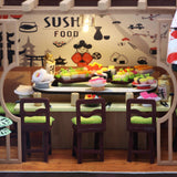 DIY Miniature House Kit: Sushi House