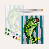 Bass | Paint-by-Number Kit: 11x14 in.