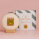 Peanut Butter | Mini Cross Stitch Kit