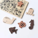 Ocean Animals | Wooden Tray Puzzle