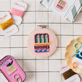 Sardines | Mini Cross Stitch Kit