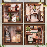 DIY Book Nook Kit: Sunny Café