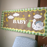 Welcome Baby | Banner By Number