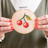 Cherry | Mini Cross Stitch Kit