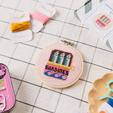 Sardines | Mini Cross Stitch Kit