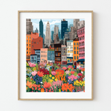 Flower Market: NYC | Paint-by-Number Kit
