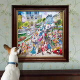 Paris Bookseller | 1,000 Piece Square Puzzle