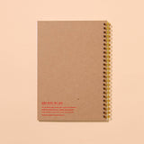 A5 Letterpress Spiral Notebook | Diet Soda