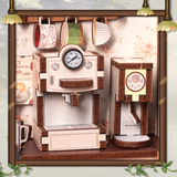 DIY Book Nook Kit: Sunny Café