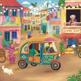 Rickshaw Ride | 500 Piece Jigsaw Puzzle