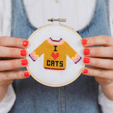 I Love Cats | Cross Stitch Kit