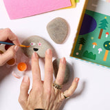 Rock Painting Kit for Kids - Cool Faces