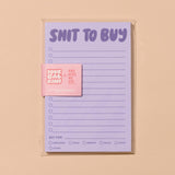 "Shit To Buy" | 50 page Notepad