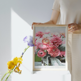 Blushing Blooms | Paint-by-Number Kit