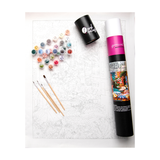Flower Market: Portofino | Paint-by-Number Kit