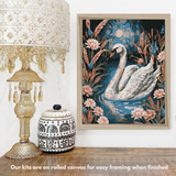 Serenity Swans | Paint-by-Number Kit: 11x14 in.