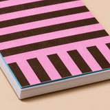 Letterpress Spiral Pocket Notebook | Riviera Stripe