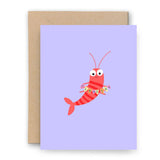 I Shrimply Love You - Greeting Card 