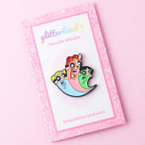 Cartoon Girl Needle Minder Magnet