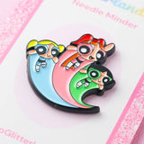 Cartoon Girl Needle Minder Magnet