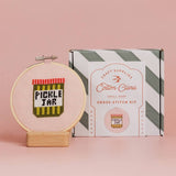Pickle Jar | Cross Stitch Kit