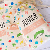 Sparkle Unicorn | Junior Cross Stitch Kit: Premium kit (with hoop and bag)