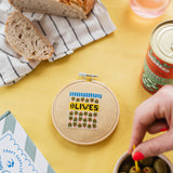 Olives | Mini Cross Stitch Kit