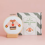 I Love Books | Mini Cross Stitch Kit