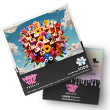 Fuck Off Flowers | 1,000 Piece Jigsaw Puzzle