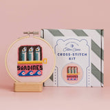 Sardines | Mini Cross Stitch Kit