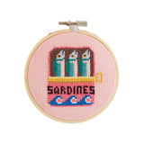 Sardines | Mini Cross Stitch Kit