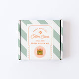Peanut Butter | Mini Cross Stitch Kit