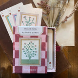 Single Deck Playing Cards | Book of Herbs