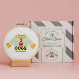 I Love Dogs | Mini Cross Stitch Kit