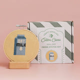 Oat Milk | Cross Stitch Kit