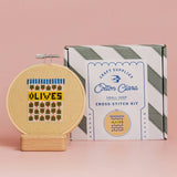 Olives | Mini Cross Stitch Kit