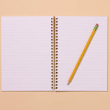 A5 Letterpress Spiral Notebook | Dinner Party