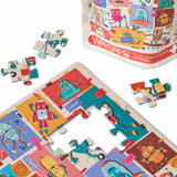Robots | 48 Piece Puzzle Snax