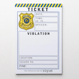 Police Ticket Violation Playtime Pad®