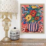 Everything Is Going To Be Ok Bouquet | Paint-by-Number Kit: 11x14 in.